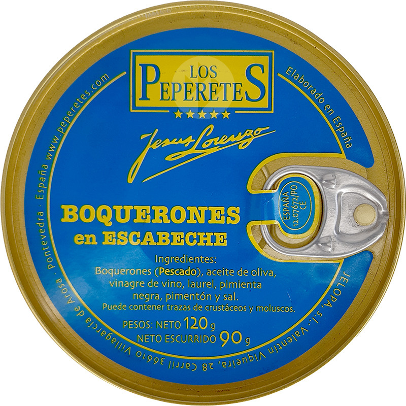 BOQUERONES EN ESCABECHE RO-120 120gr.